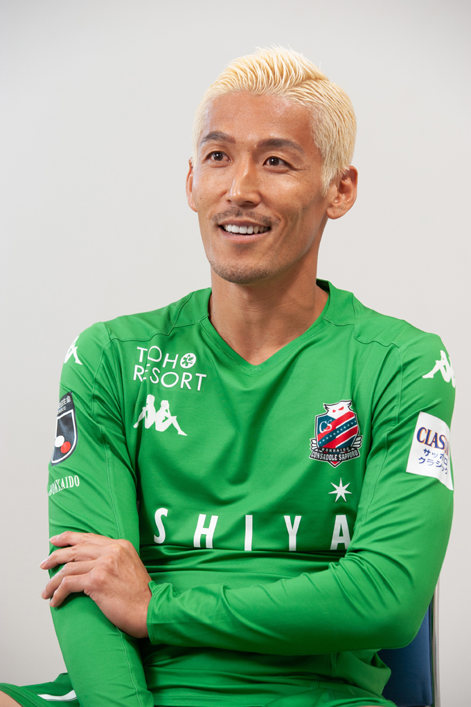 GK・菅野孝憲「札幌のまち、クラブとともにもっと成長できる